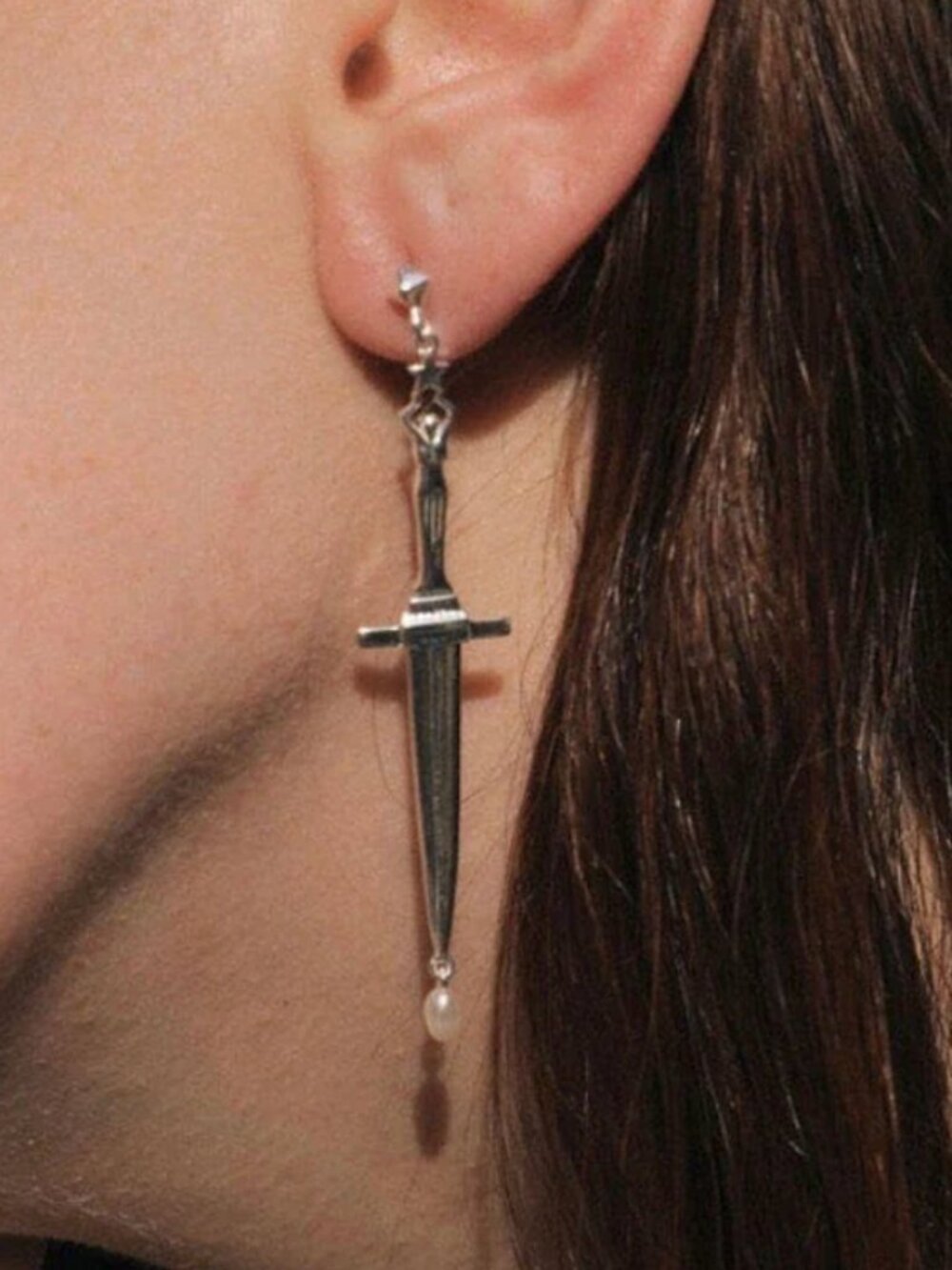 NWT. Pamela Love Dagger Earrings